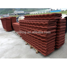 Hot Sales Classic Stone Coated Sheet Metal Steel Roofing Tile